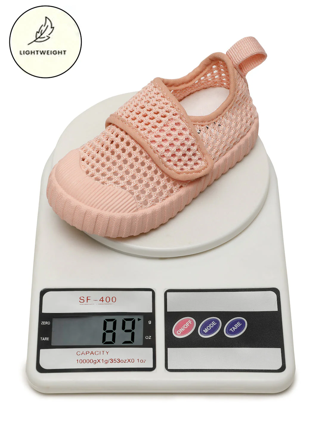 AIRY Toddlers' First Step Breathable Shoes - Peach (Unisex) - Image 5