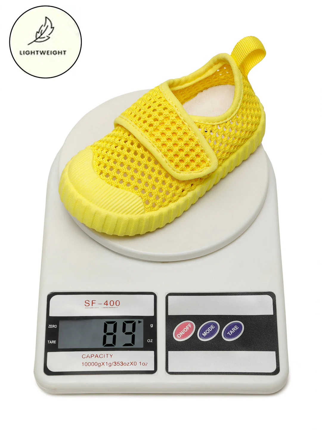 AIRY Toddlers' First Step Breathable Shoes - Yellow (Unisex) - Image 5