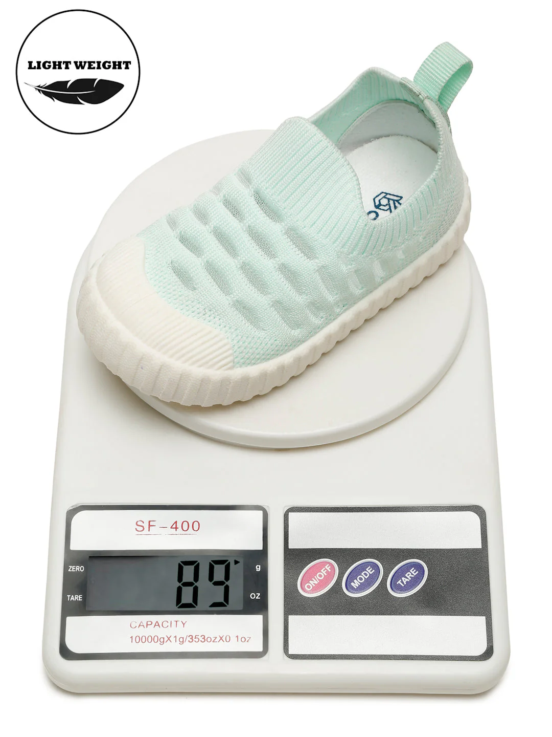 Cloudy Toddlers' First Step Shoes - Sea Green (Unisex) - Image 5