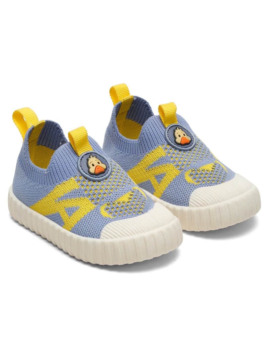 Ducky Toddlers' First Step Shoes - Sky Blue & Yellow (Unisex) - Image 3