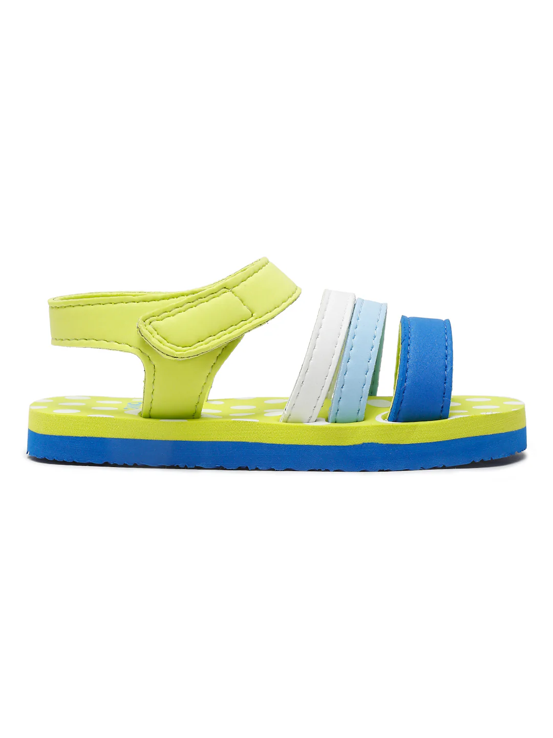 ONYC Premium Butterscotch Kids Sandals for Girls (Lime Green) - Image 3