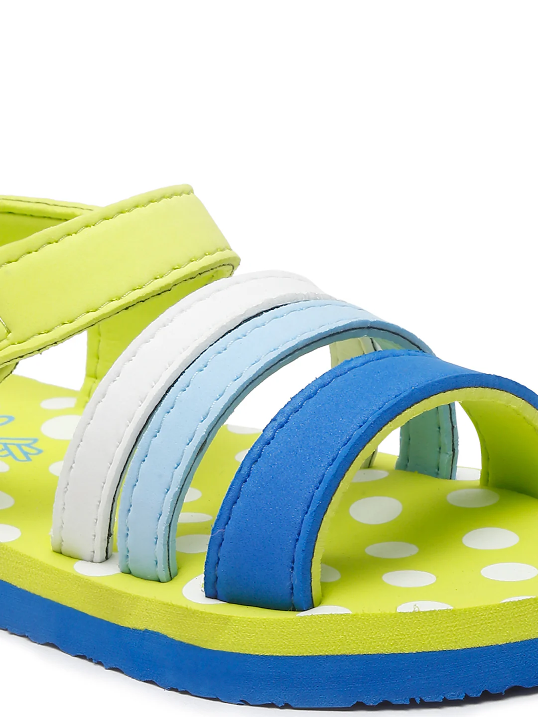 ONYC Premium Butterscotch Kids Sandals for Girls (Lime Green) - Image 4