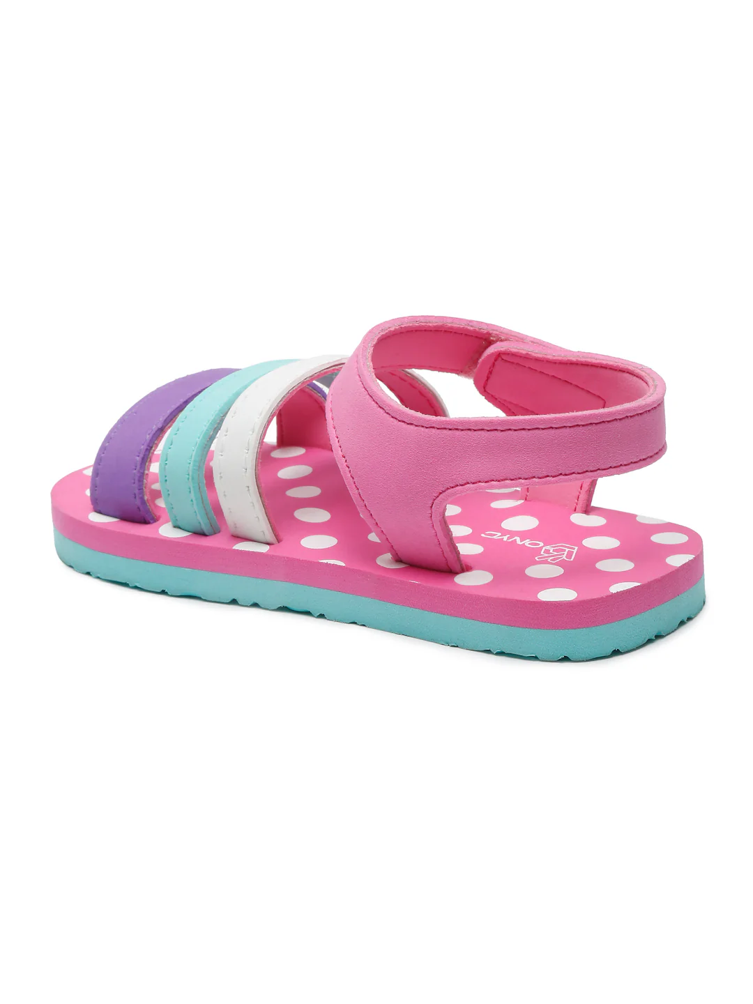 ONYC Premium Butterscotch Kids Sandals for Girls (Pink) - Image 5