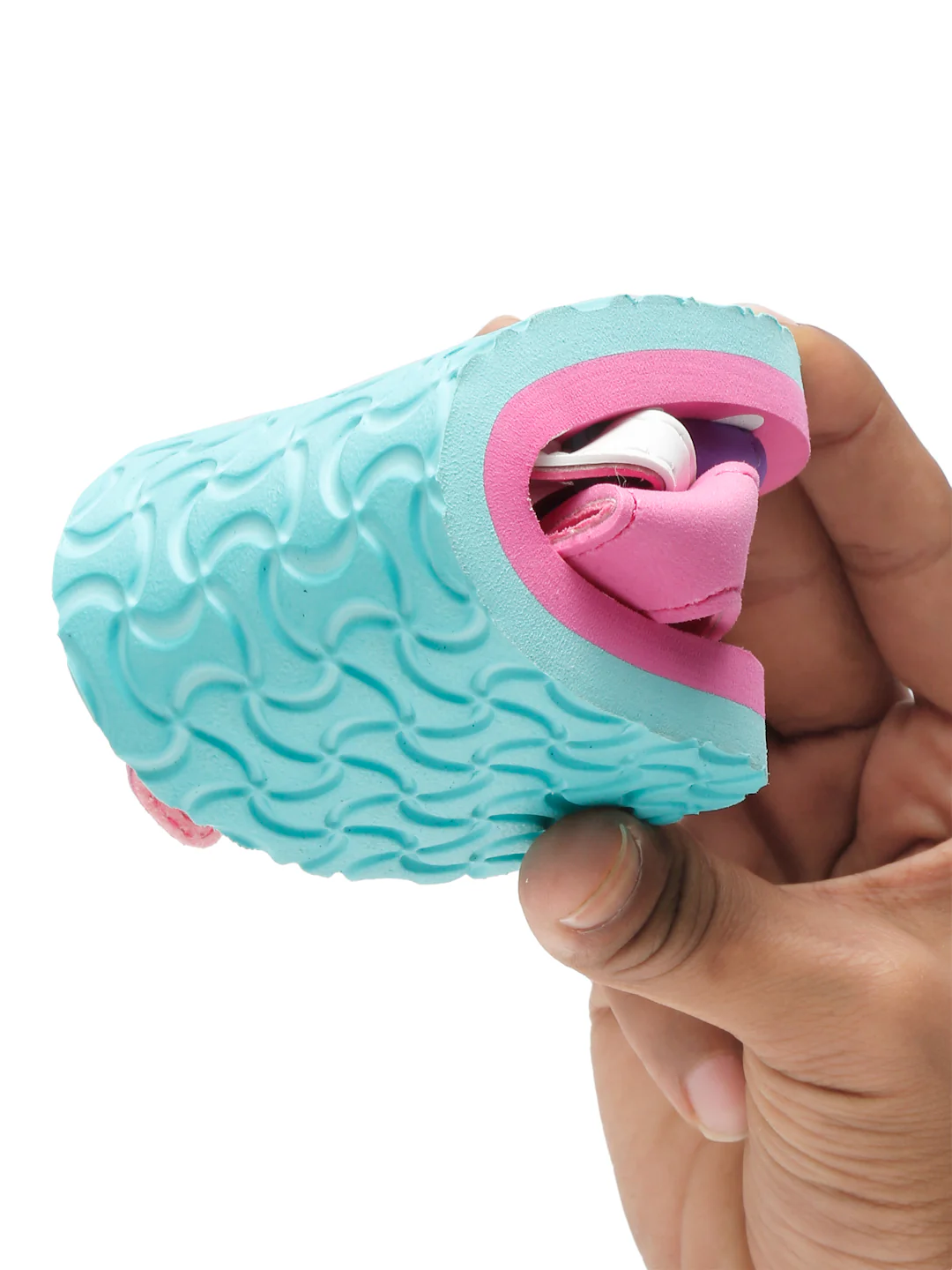 ONYC Premium Butterscotch Kids Sandals for Girls (Pink) - Image 8