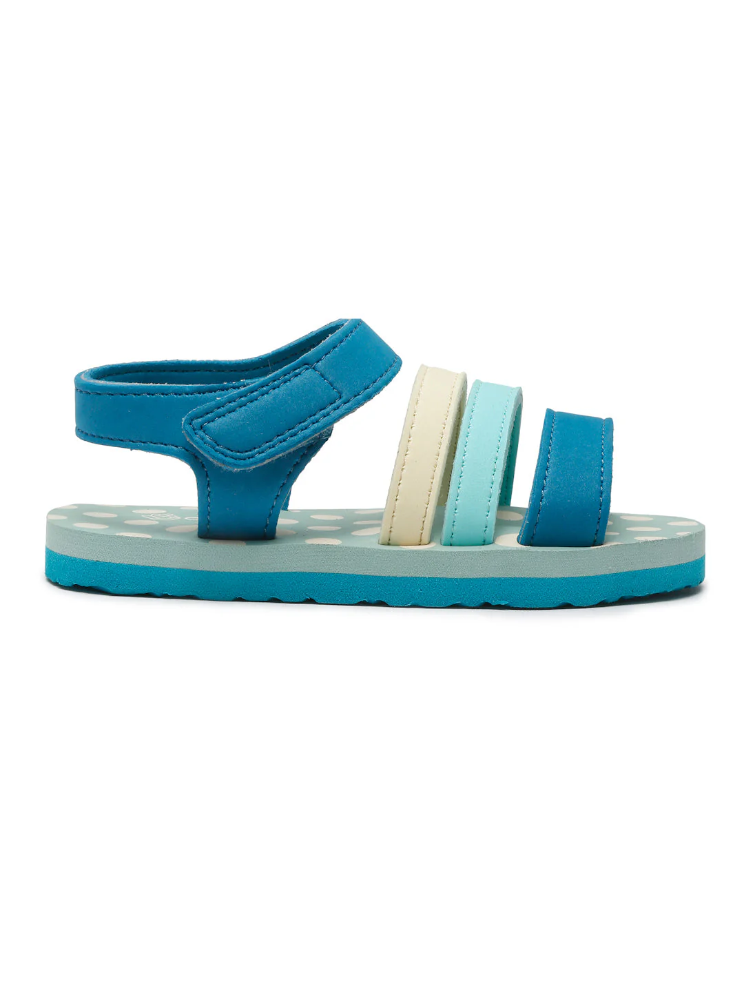 ONYC Premium Butterscotch Kids Sandals for Girls (Teal Blue) - Image 3