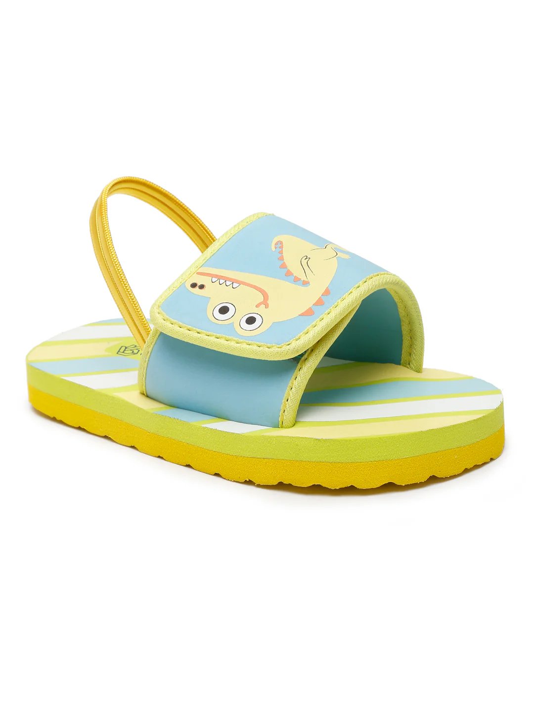 ONYC Kids Sliders | Crocodile Yellow Sliders | Unisex - Image 3