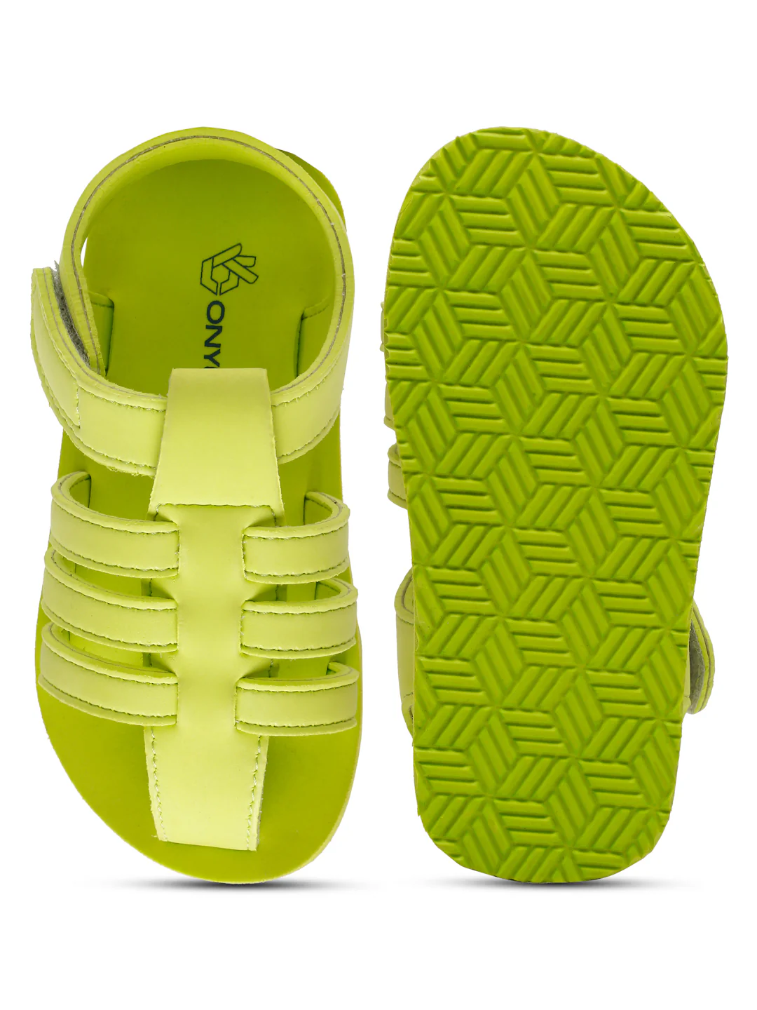 ONYC Tooti Frooti Kids Sandals (Lime Green), Unisex - Image 6