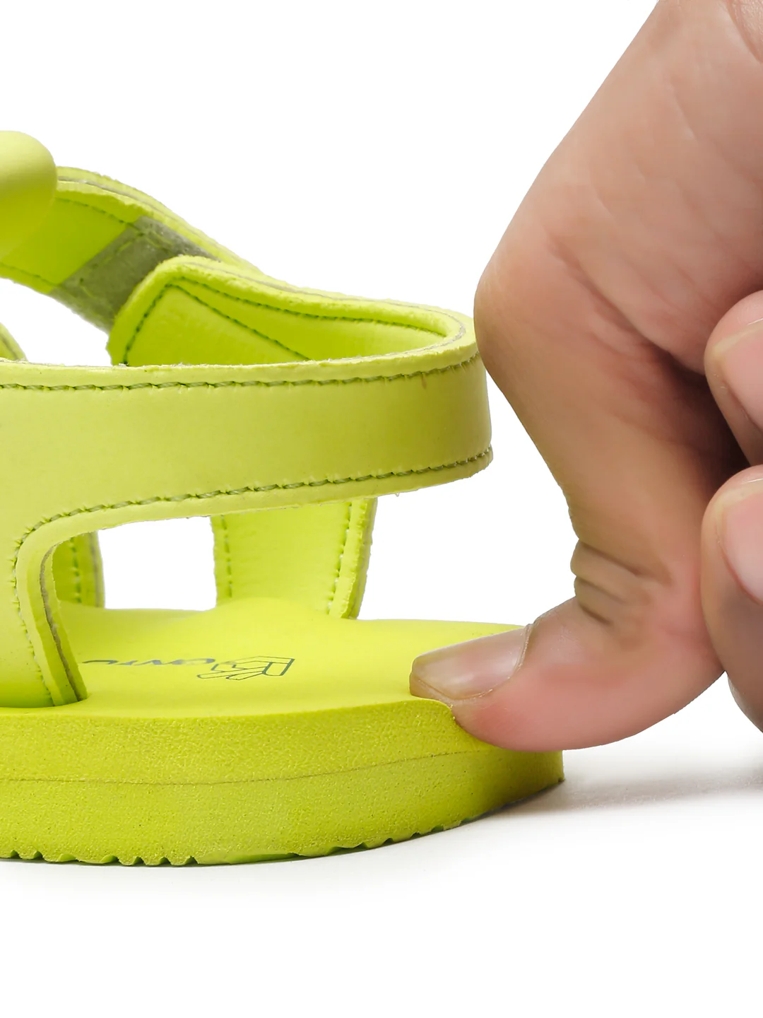 ONYC Tooti Frooti Kids Sandals (Lime Green), Unisex - Image 7