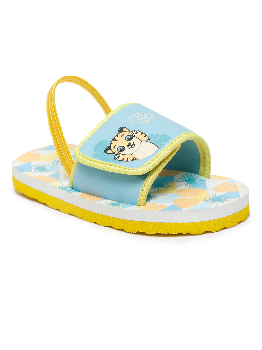 ONYC Little Tiger Sliders for Kids, Sea Green, Unisex - Image 3