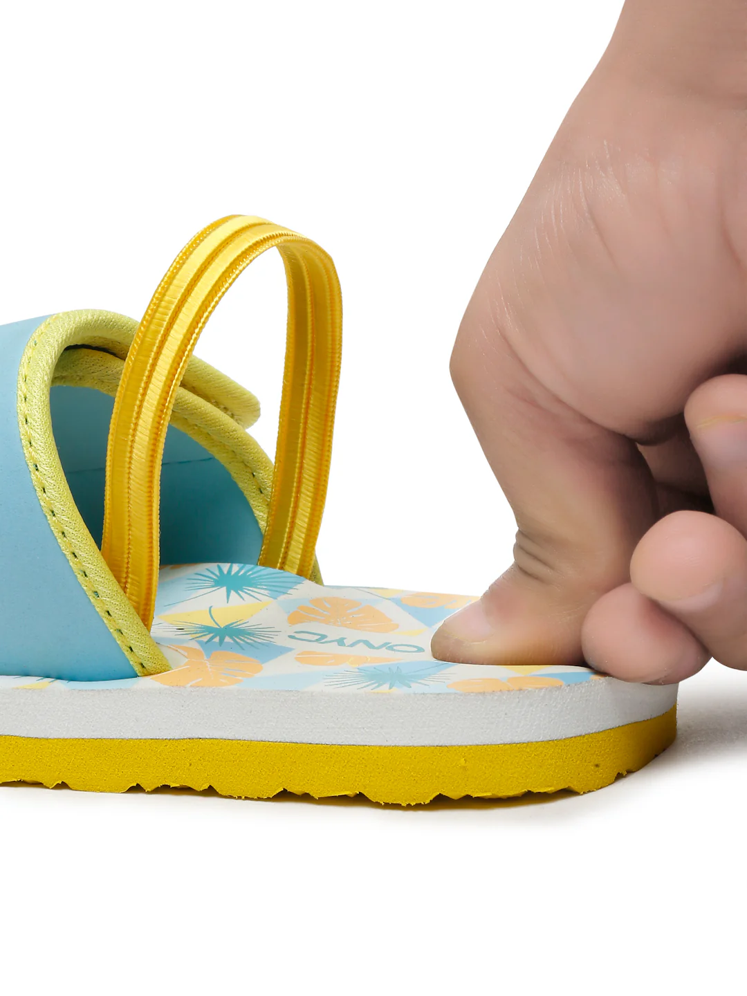 ONYC Little Tiger Sliders for Kids, Sea Green, Unisex - Image 7