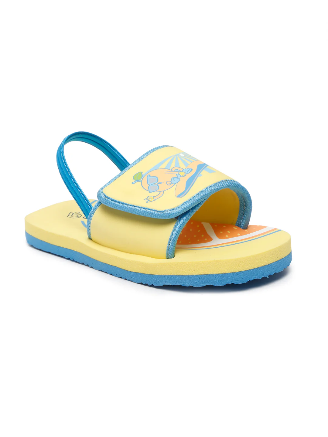ONYC Surfing Yellow Sliders for Kids (Unisex) - Image 3