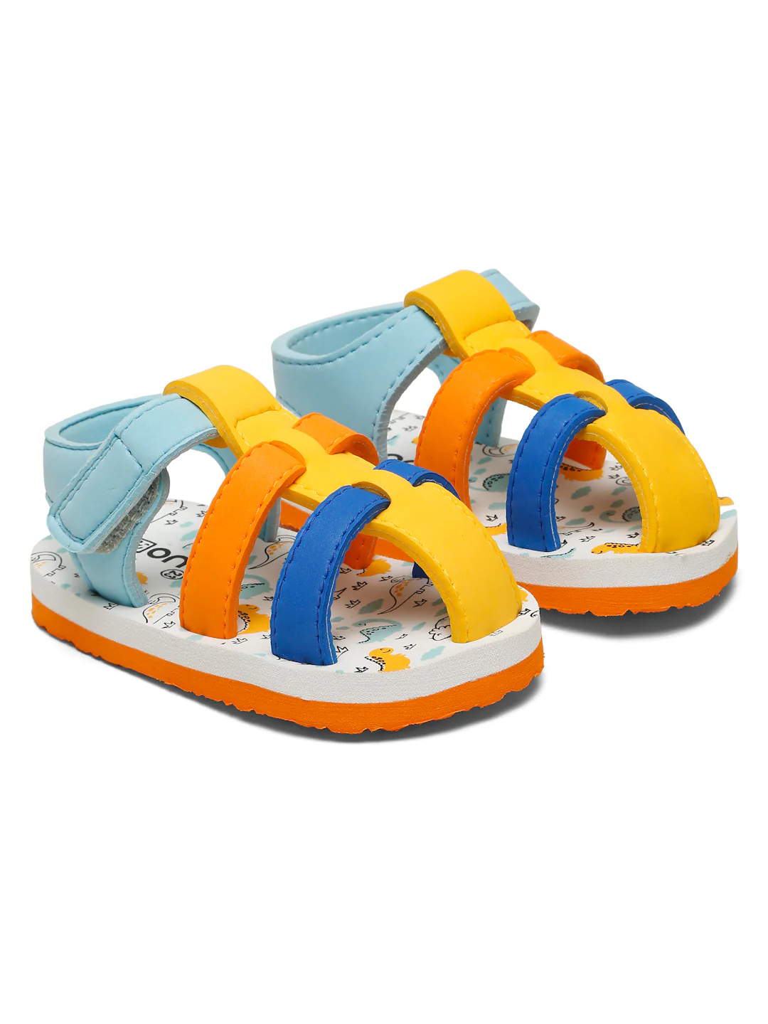 Premium Dino Sandals  - Multicolour (Unisex) - Image 3